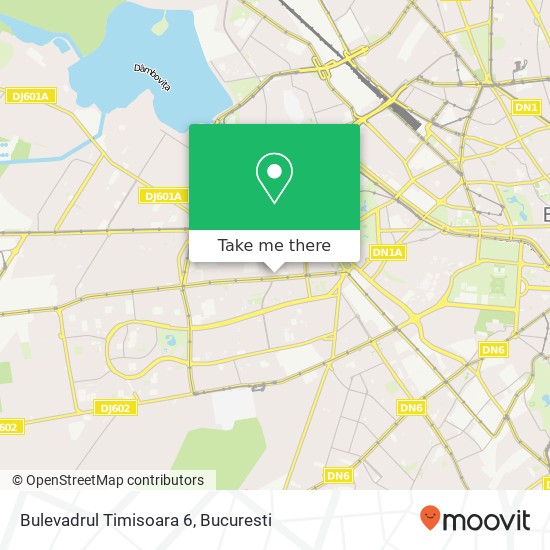 Bulevadrul Timisoara 6 map