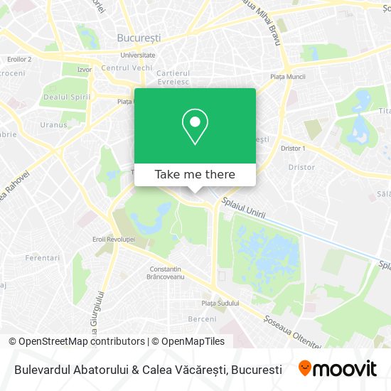 Bulevardul Abatorului & Calea Văcărești map