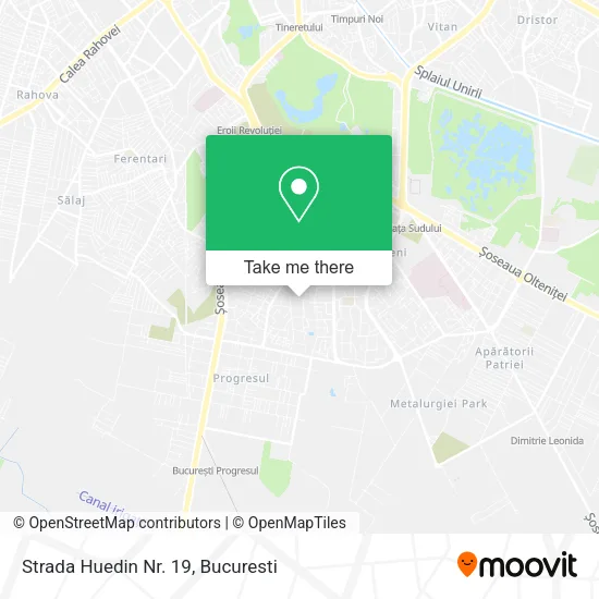 Strada Huedin Nr. 19 map