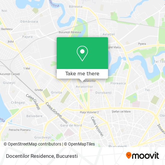 Docentilor Residence map