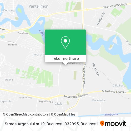 Strada Argonului nr.19, București 032995 map