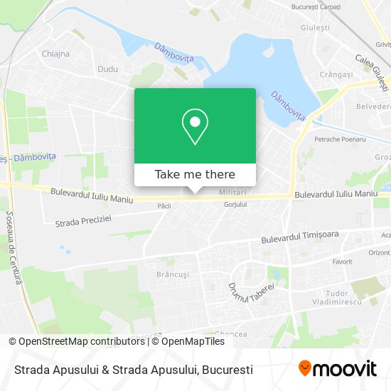 Strada Apusului & Strada Apusului map