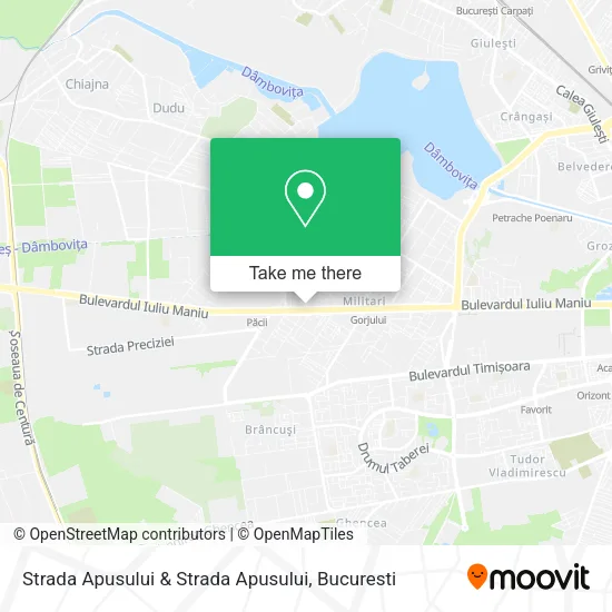 Strada Apusului & Strada Apusului map