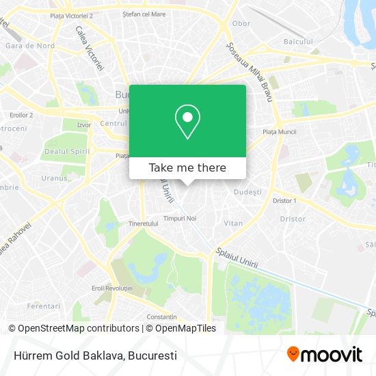Hürrem Gold Baklava map