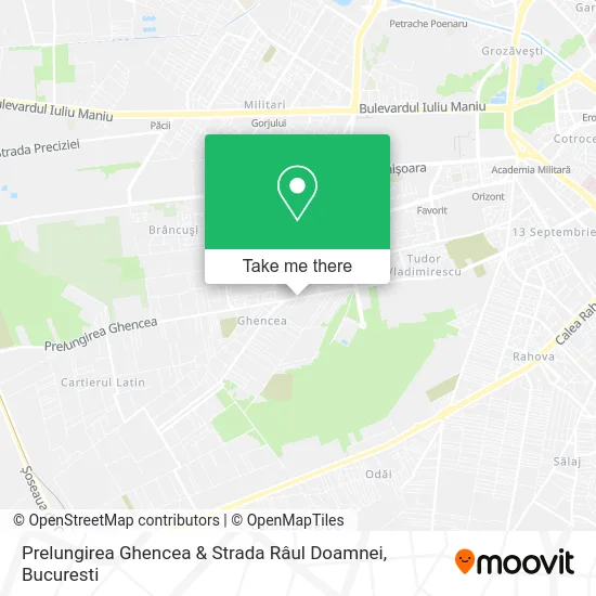 Prelungirea Ghencea & Strada Râul Doamnei map