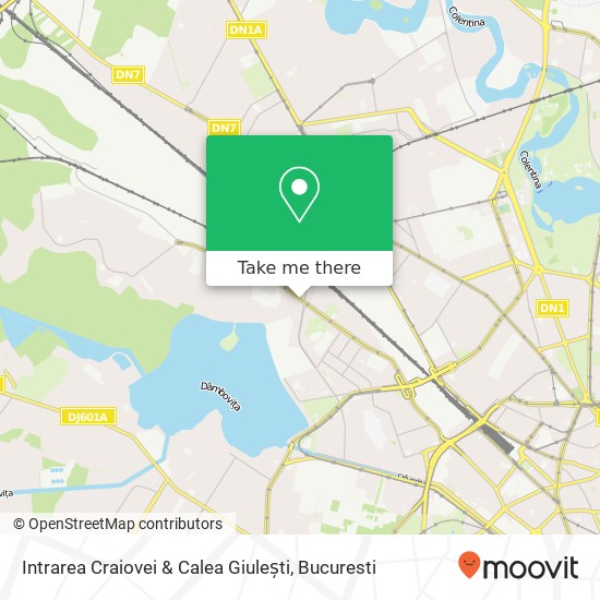 Intrarea Craiovei & Calea Giulești map