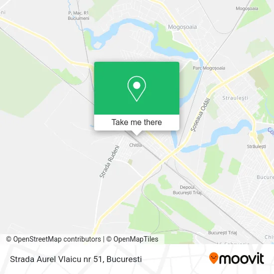 Strada Aurel Vlaicu nr 51 map