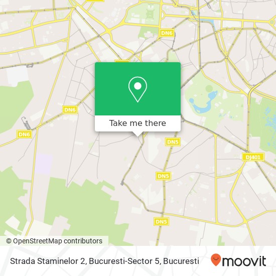 Strada Staminelor 2, Bucuresti-Sector 5 map