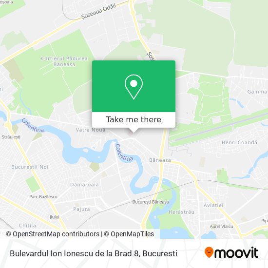 Bulevardul Ion Ionescu de la Brad 8 map