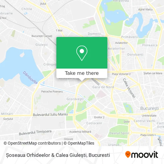 Șoseaua Orhideelor & Calea Giulești map