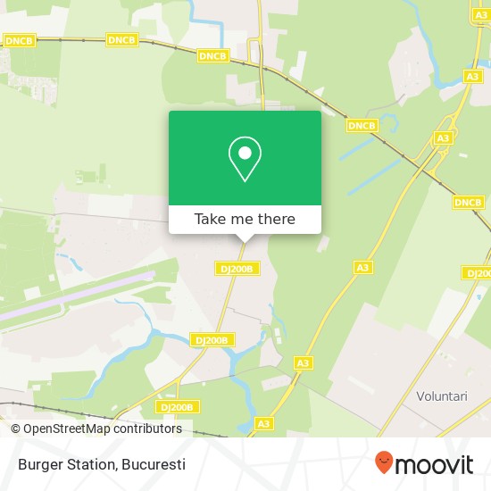 Burger Station map