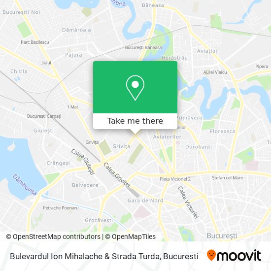 Bulevardul Ion Mihalache & Strada Turda map