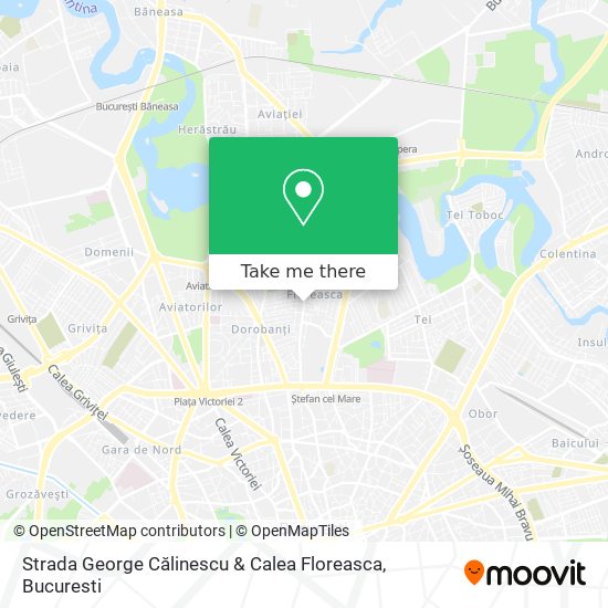 Strada George Călinescu & Calea Floreasca map