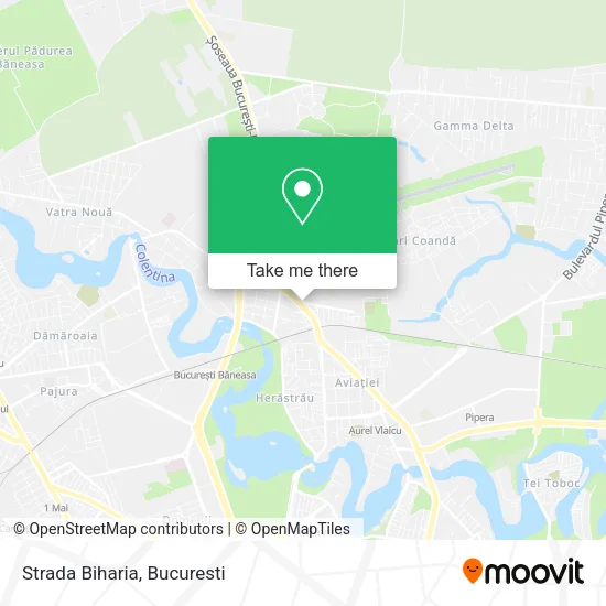 Strada Biharia map