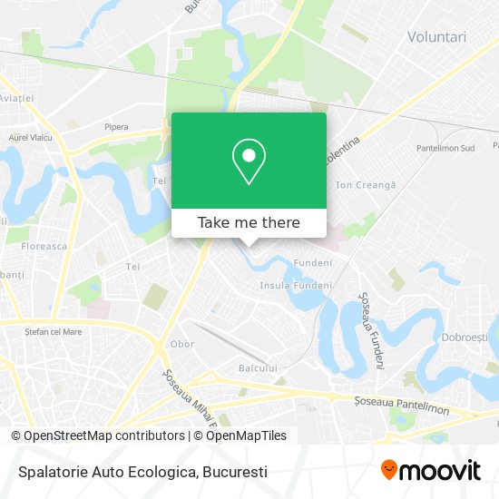 Spalatorie Auto Ecologica map