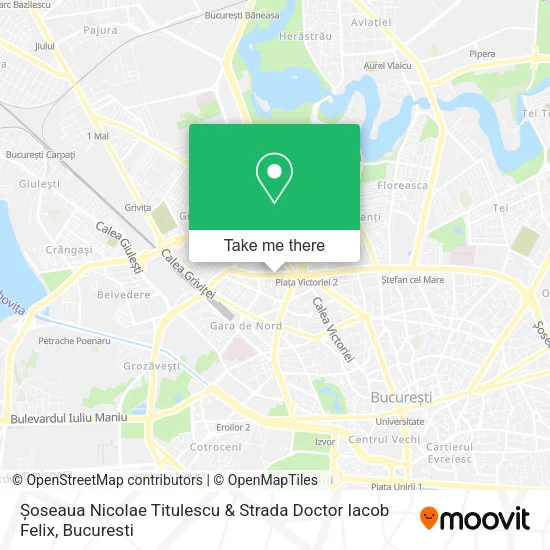 Șoseaua Nicolae Titulescu & Strada Doctor Iacob Felix map