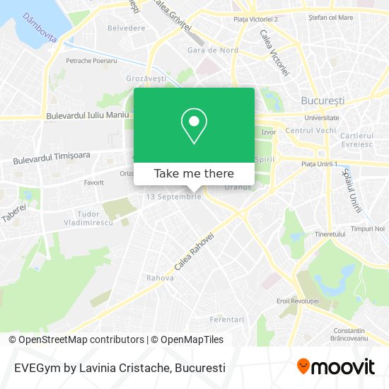 EVEGym by Lavinia Cristache map