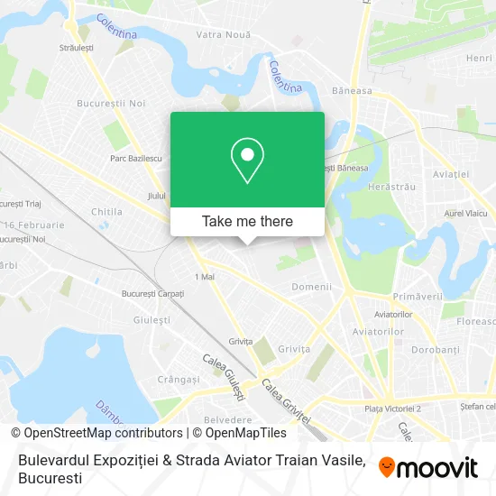 Bulevardul Expoziției & Strada Aviator Traian Vasile map