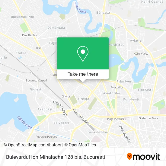 Bulevardul Ion Mihalache 128 bis map