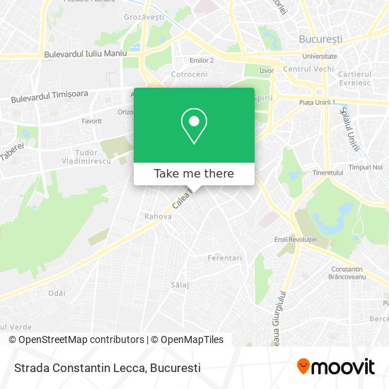 Strada Constantin Lecca map