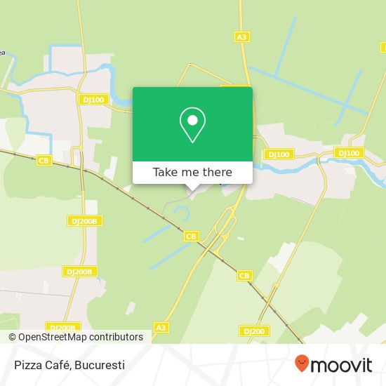 Pizza Café map