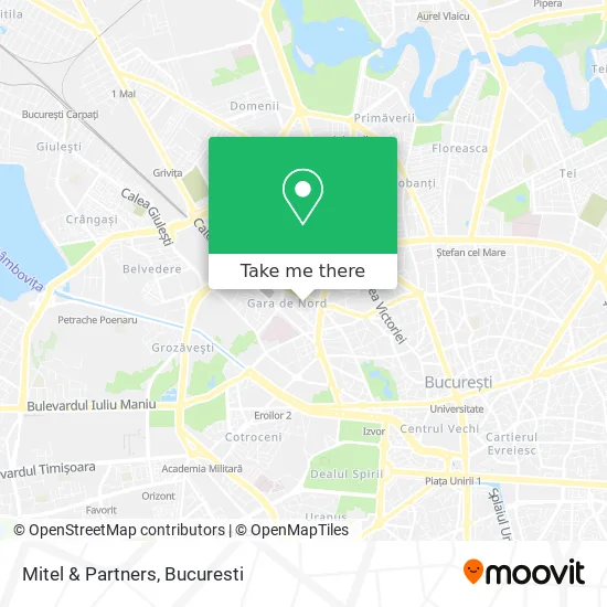 Mitel & Partners map