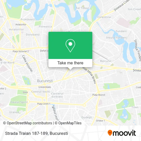 Strada Traian 187-189 map
