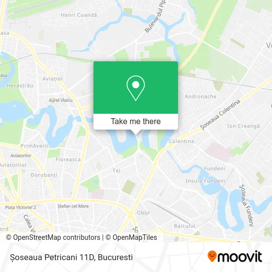 Șoseaua Petricani 11D map