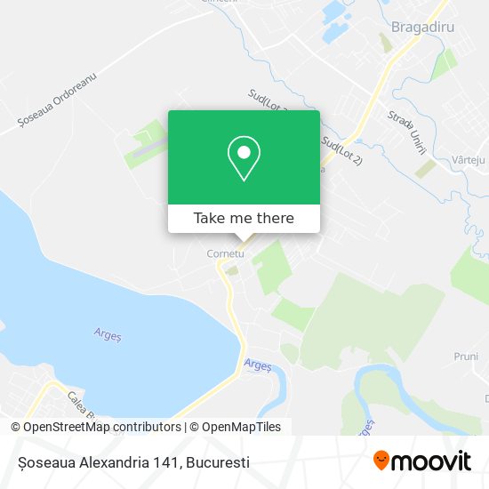 Șoseaua Alexandria 141 map