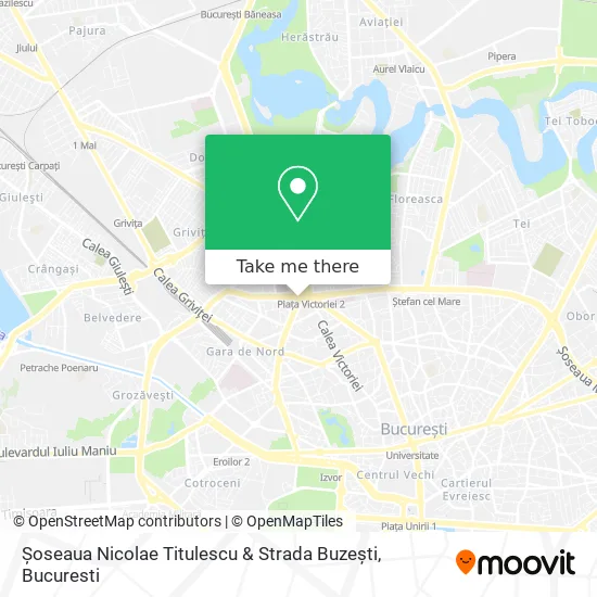 Șoseaua Nicolae Titulescu & Strada Buzești map
