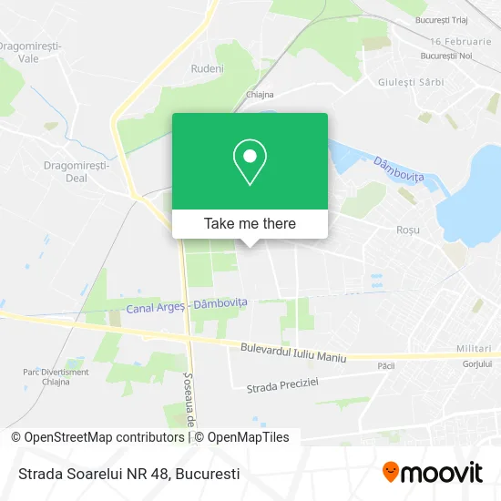 Strada Soarelui NR 48 map