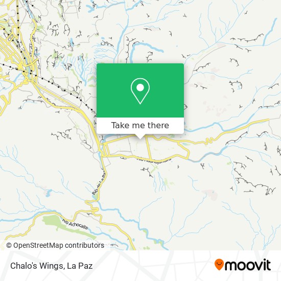 Chalo's Wings map