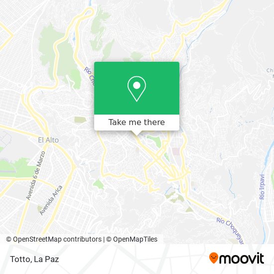 Totto map
