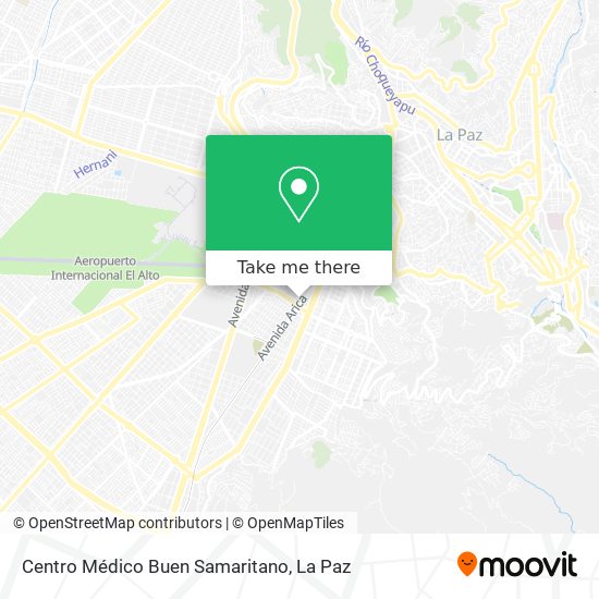 Centro Médico Buen Samaritano map