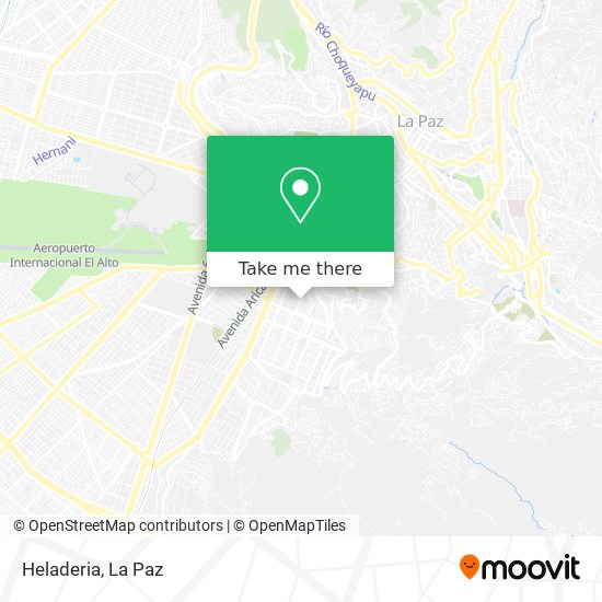 Mapa de Heladeria