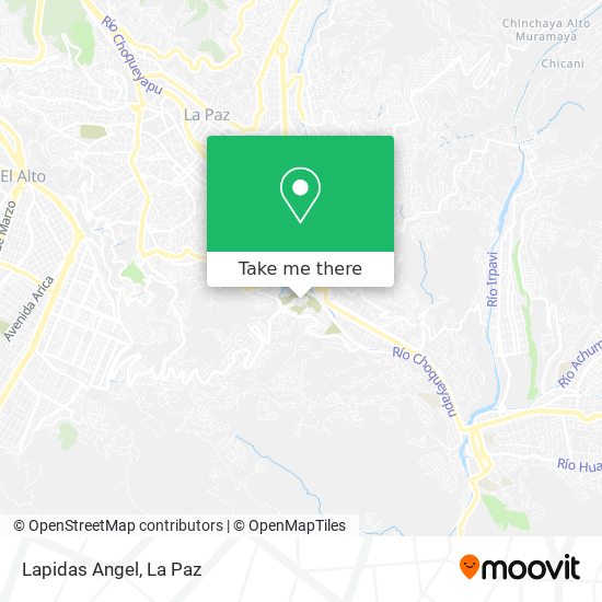 Lapidas Angel map