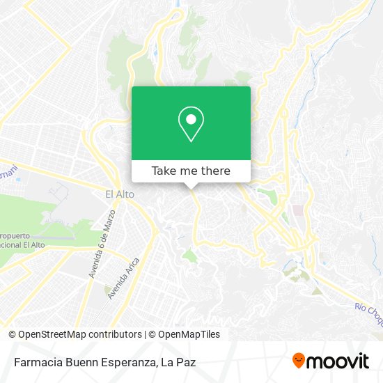 Farmacia Buenn Esperanza map