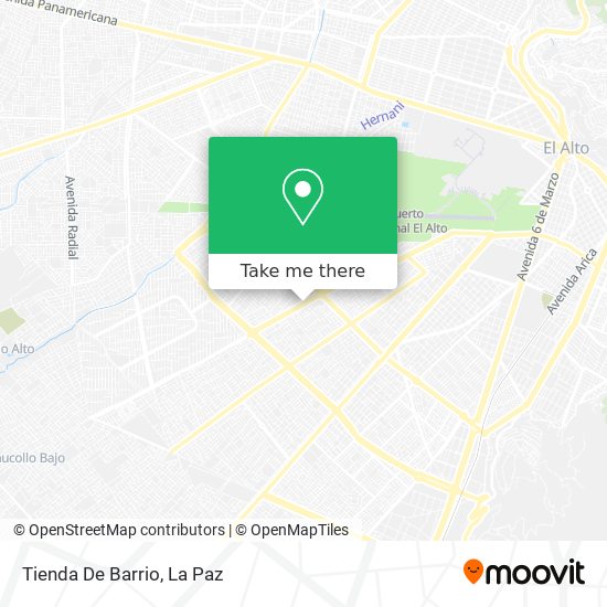 Tienda De Barrio map