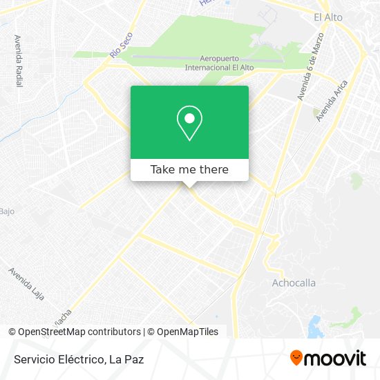 Servicio Eléctrico map