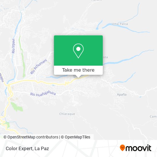 Color Expert map