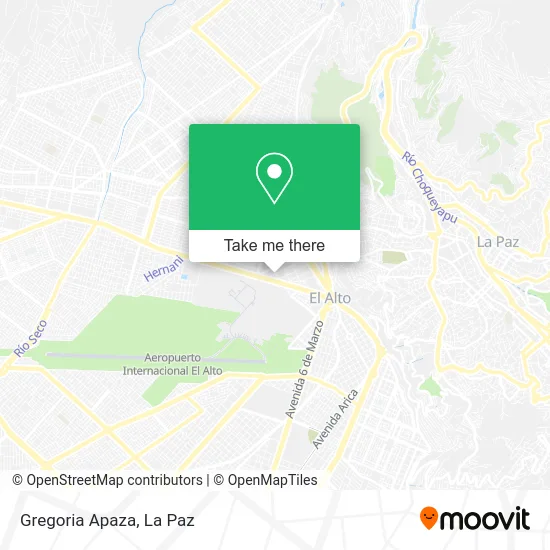 Gregoria Apaza map