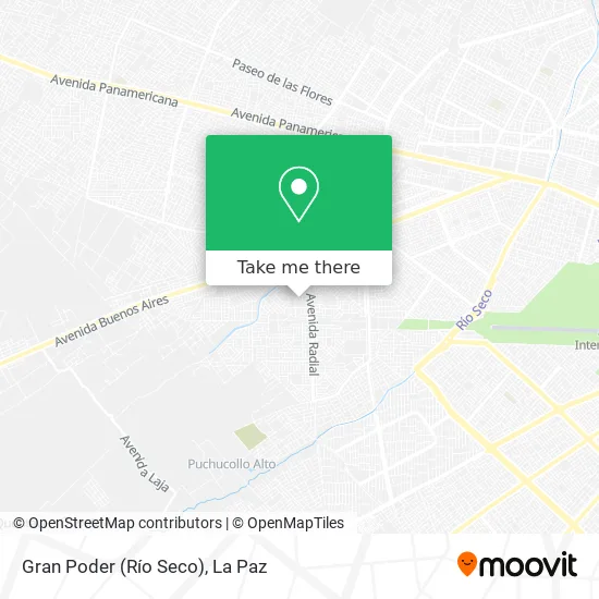 Mapa de Gran Poder (Río Seco)