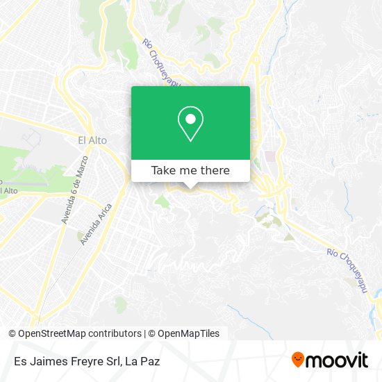 Es Jaimes Freyre Srl map