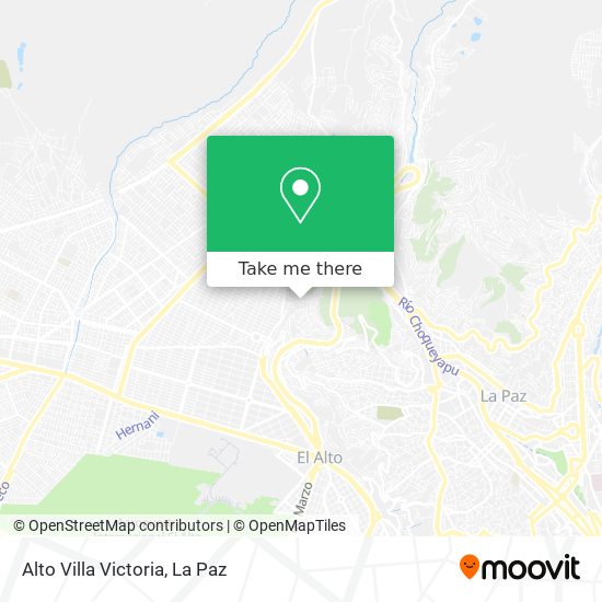 Alto Villa Victoria map