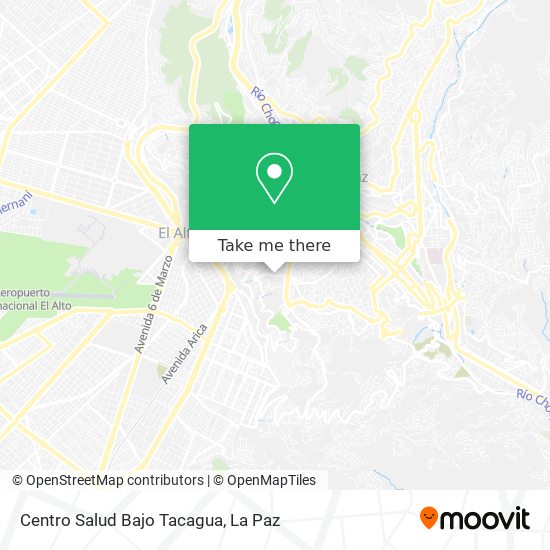 Centro Salud Bajo Tacagua map