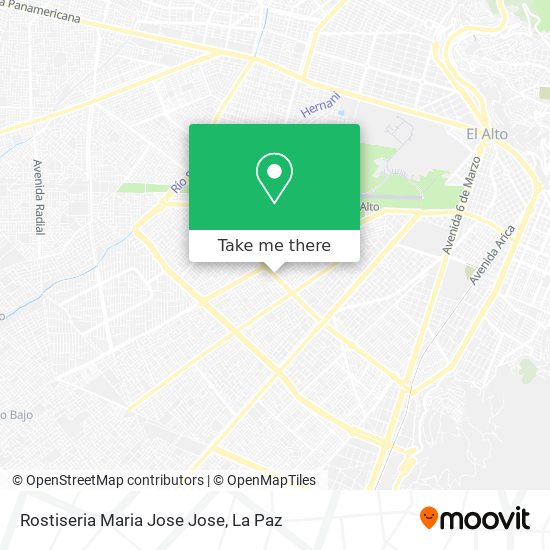 Rostiseria Maria Jose Jose map