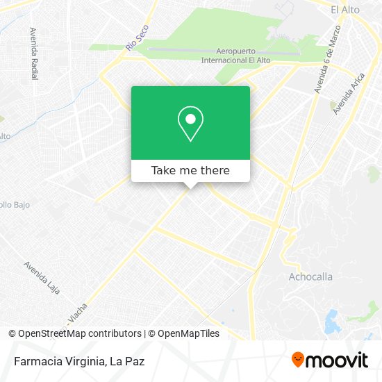 Farmacia Virginia map