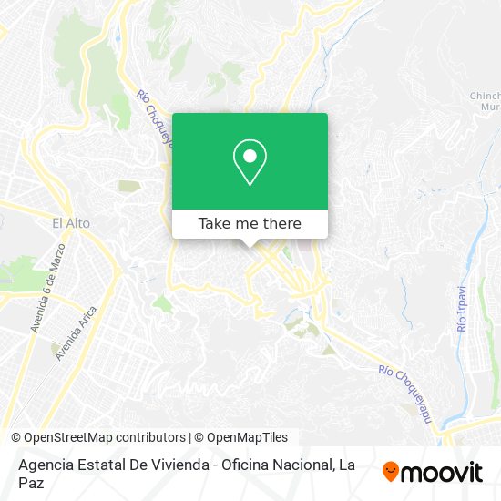 Agencia Estatal De Vivienda - Oficina Nacional map