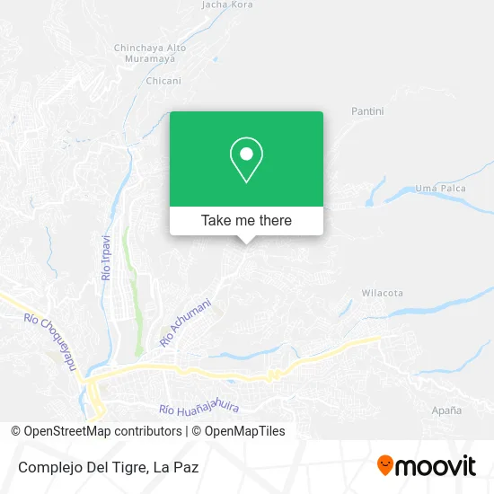 Mapa de Complejo Del Tigre