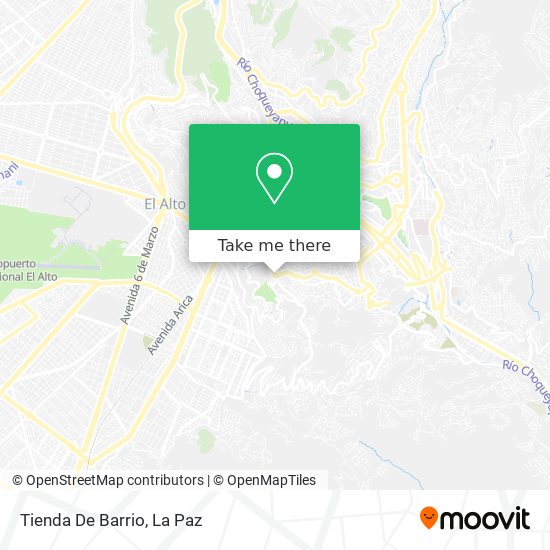 Mapa de Tienda De Barrio